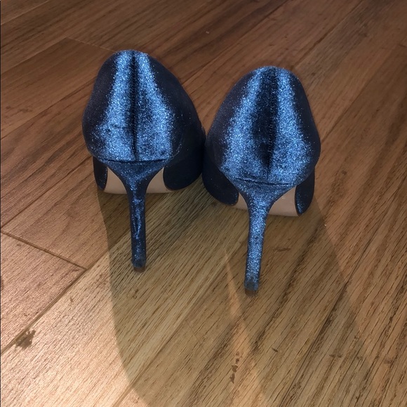 Zara blue suede heels 36 - Picture 3 of 4